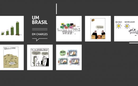 Últimos dias: charges do UM BRASIL estão no Salão de Humor de Piracicaba